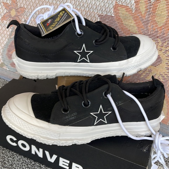 Converse WMNS 163178C
ONE STAR MC18 OX BLACK/WHITE/WHITE Sneakers - Picture 11 of 16